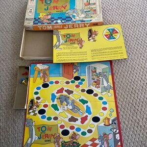 1968 Rare Vintage Tom and Jerry Board Game